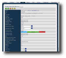 David system - the network management system: Pending Operation Browser Web application