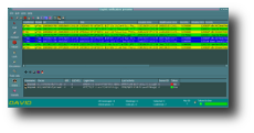 David system - the network management system: A main view of xdgnp graphic application